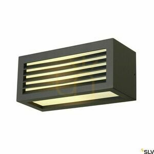 Utomhusvägglampa SLV BOX-L antracit aluminium IP44 18W 232495 0 Utomhusvägglampa SLV BOX-L antracit aluminium IP44 18W 232495 small 0