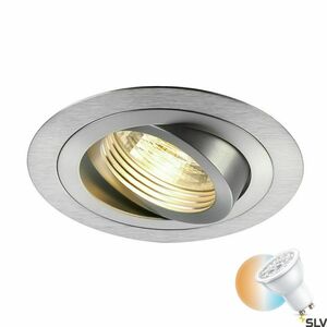 Infälld armatur SLV NEW TRIA 1 silver 50W 230V 111360 small 0