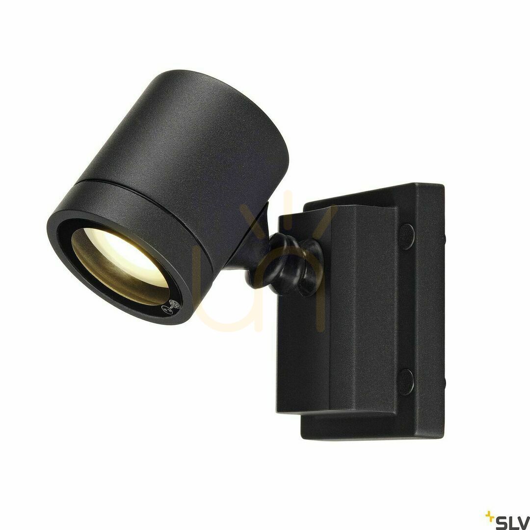 Utsikt Utomhusvägglampa SLV MYRA Wall antracit aluminium IP55 233105 Utomhusvägglampa SLV MYRA Wall antracit aluminium IP55 233105