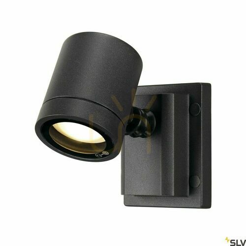 Kontrollera Utomhusvägglampa SLV MYRA Wall antracit aluminium IP55 233105