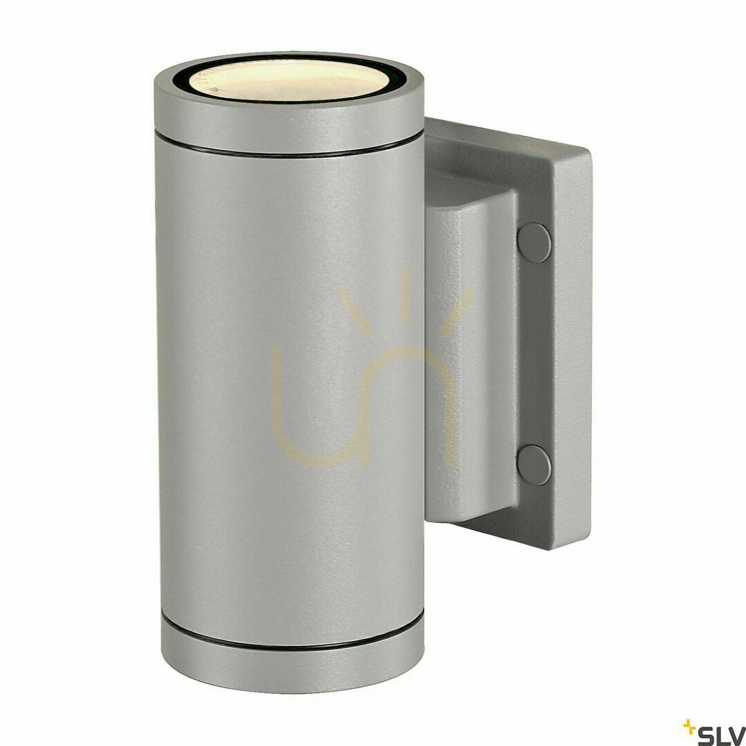 Kontrollera Utomhusvägglampa SLV MYRA grå aluminium IP55 35W 233114 Utomhusvägglampa SLV MYRA grå aluminium IP55 35W 233114