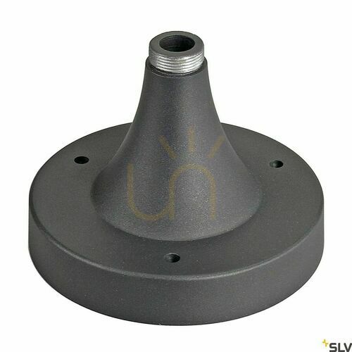 Kontrollera Aluminiumbas SLV MYRA antracit 15 cm 233145