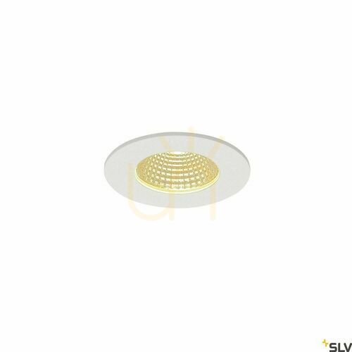 Kontrollera Infälld utomhusspot SLV PATTA-I vit 11W 3000K IP65 114421