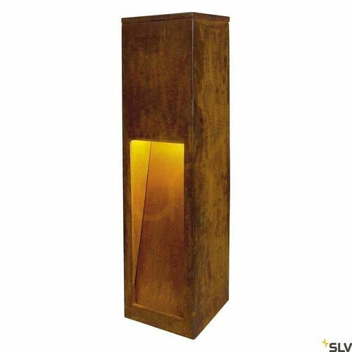 Kontrollera Outdoor Post Light SLV RUSTY SLOT 50 Rusty IP55 LED 3000K 9W 233447