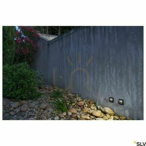 Infälld vägglampa SLV DOWNUNDER OUT LED S antracit 3000K IP55 233605 small 1