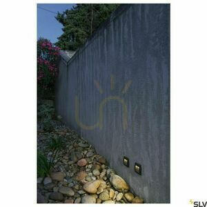 Infälld vägglampa SLV DOWNUNDER OUT LED S antracit 3000K IP55 233605 small 2