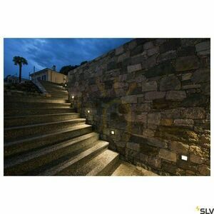 Infälld vägglampa SLV DOWNUNDER OUT LED S antracit 3000K IP55 233605 small 3