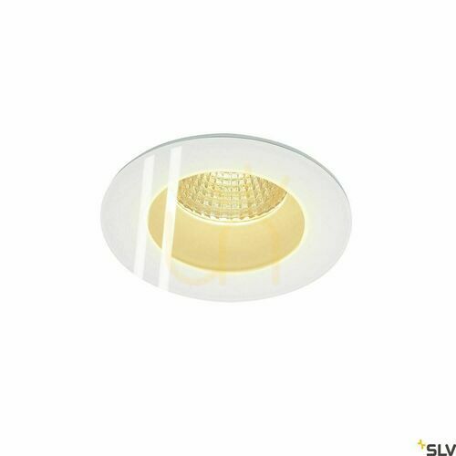 Kontrollera Infälld utomhusspot SLV PATTA-F vit 11W 3000K IP65 114441