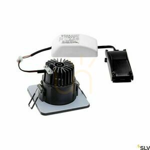 Infälld armatur SLV PATTA-F svart 11W 3000K IP65 114450 1 Infälld armatur SLV PATTA-F svart 11W 3000K IP65 114450 small 1