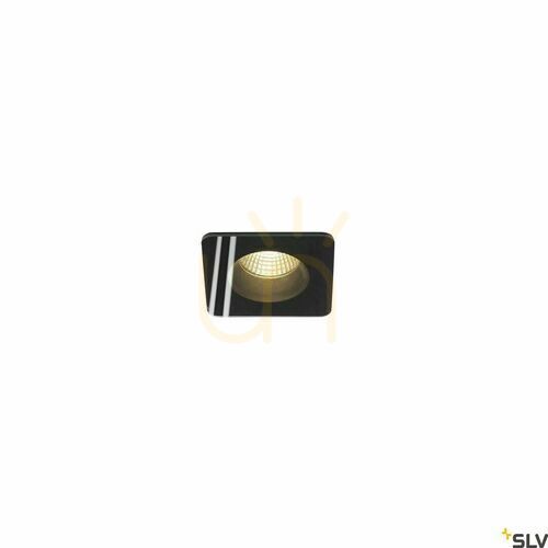 Kontrollera Infälld armatur SLV PATTA-F svart 11W 3000K IP65 114450