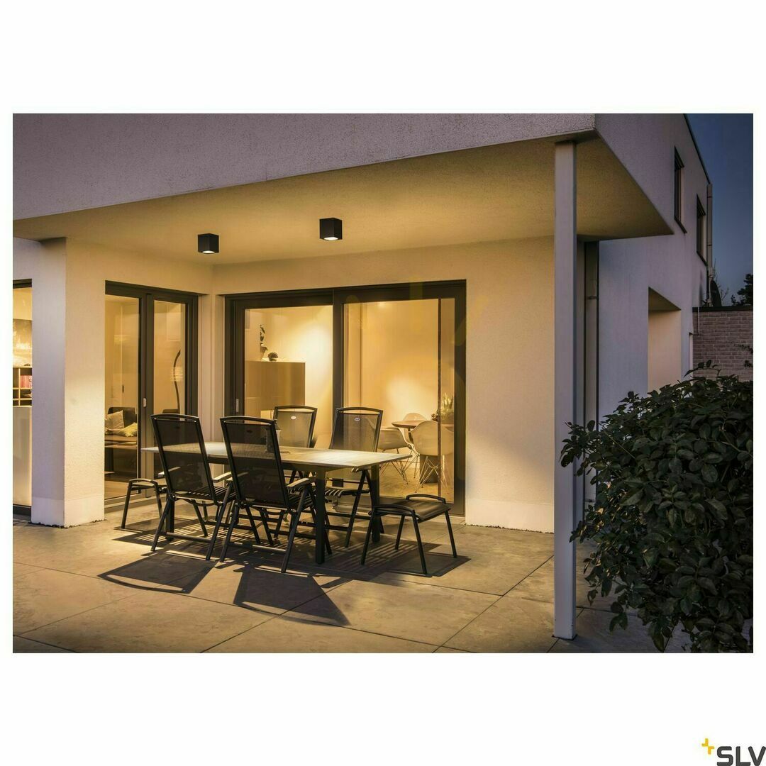 Utsikt Utomhus taklampa SLV BIG THEO Ceiling LED antracit 21W 3000K IP44 234535 Utomhus taklampa SLV BIG THEO Ceiling LED antracit 21W 3000K IP44 234535