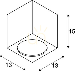 Utomhus taklampa SLV BIG THEO Ceiling LED antracit 21W 3000K IP44 234535 3 Utomhus taklampa SLV BIG THEO Ceiling LED antracit 21W 3000K IP44 234535 small 3