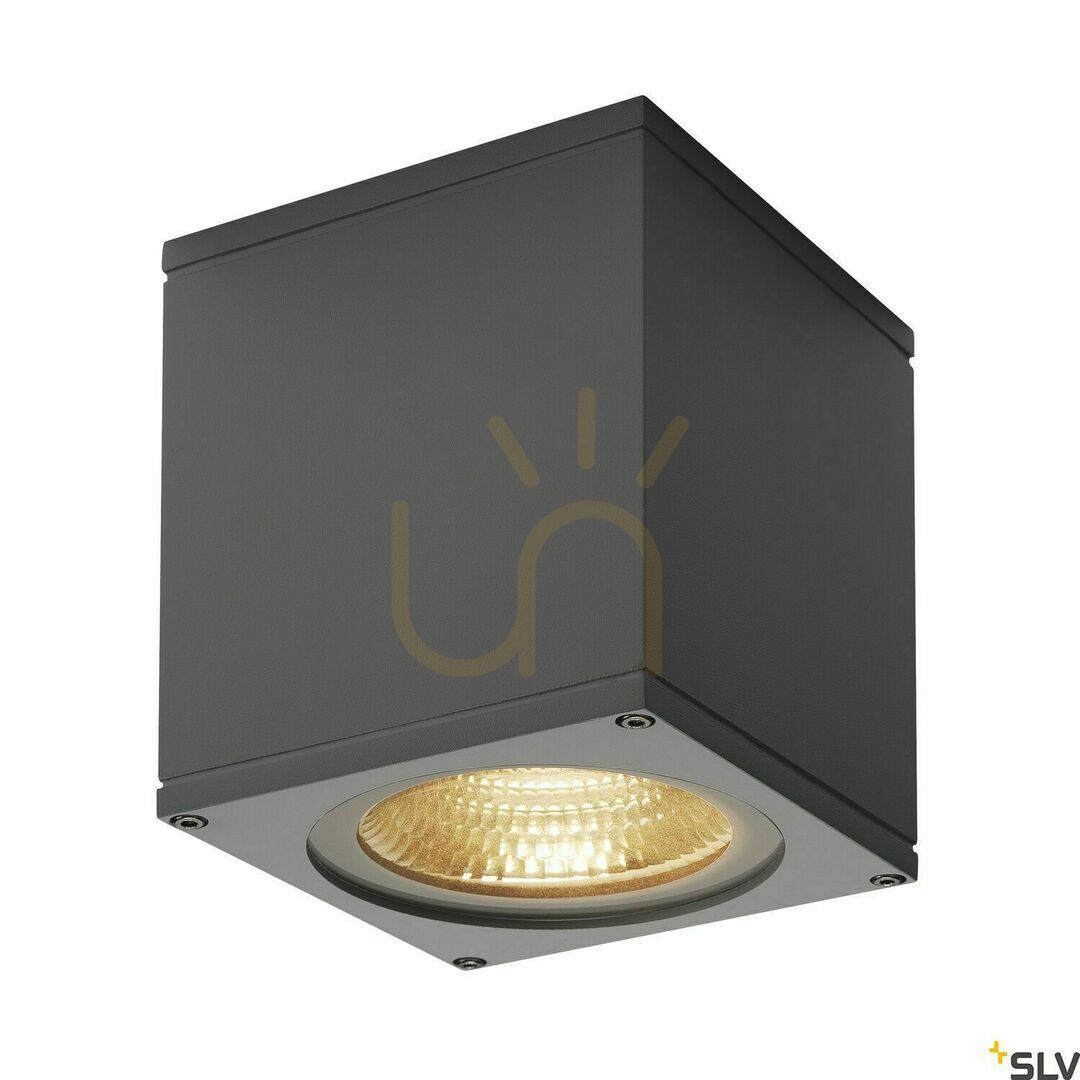 Kontrollera Utomhus taklampa SLV BIG THEO Ceiling LED antracit 21W 3000K IP44 234535 Utomhus taklampa SLV BIG THEO Ceiling LED antracit 21W 3000K IP44 234535