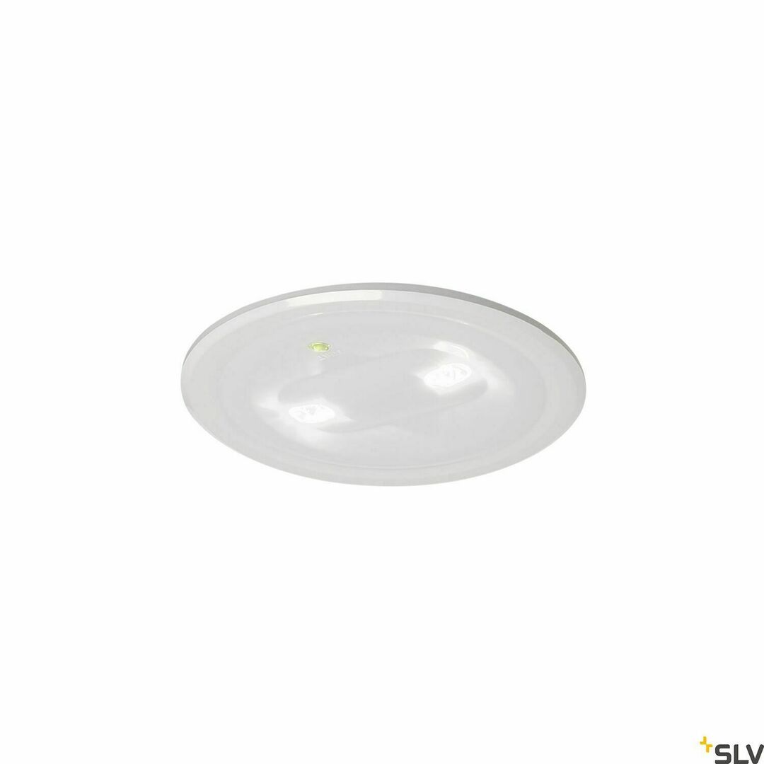 Utsikt Infälld nödbelysning SLV P-LIGHT vit 5W 6000K IP20 240006 Infälld nödbelysning SLV P-LIGHT vit 5W 6000K IP20 240006