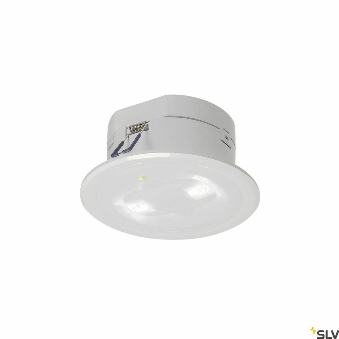 Kontrollera Infälld nödbelysning SLV P-LIGHT vit 5W 6000K IP20 240006 Infälld nödbelysning SLV P-LIGHT vit 5W 6000K IP20 240006