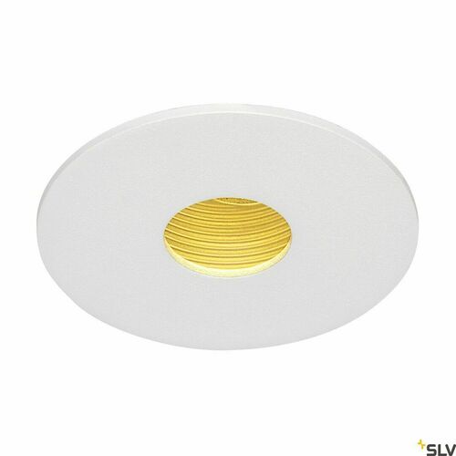 Kontrollera Infälld spotlight SLV H-LIGHT 1 vit LED 11W 2700K 114481