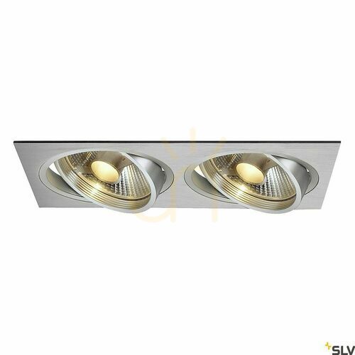 Kontrollera Infälld armatur SLV NEW TRIA 2 ES111 aluminium 111382