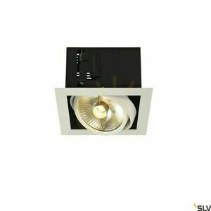 Infälld armatur SLV KADUX 1 ES111 vit 75W 230V 115541 small 2