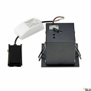 Infälld armatur SLV KADUX 1 Set svart 7,5W 3000K 115700 small 1