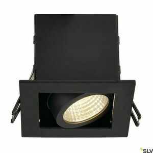 Infälld armatur SLV KADUX 1 Set svart 7,5W 3000K 115700 small 0