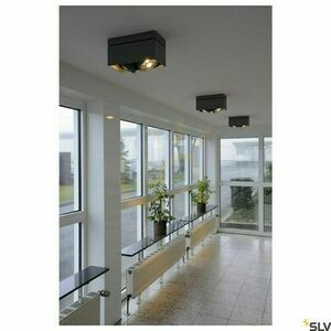 Taklampa SLV KARDAMOD svart stål 31,5 cm ES111 117110 small 2