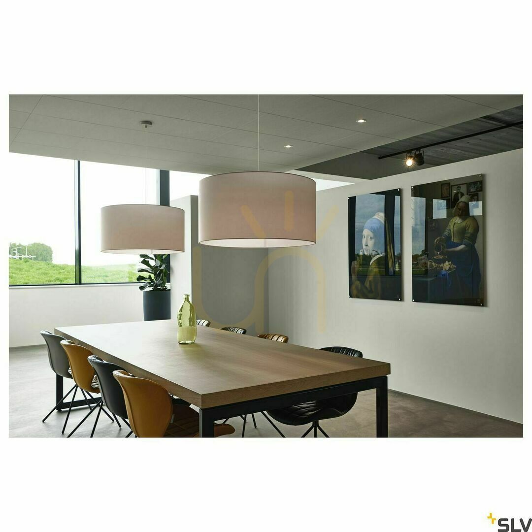 Visa Lampskärm SLV FENDA vit textil 70 cm 1000579 Lampskärm SLV FENDA vit textil 70 cm 1000579