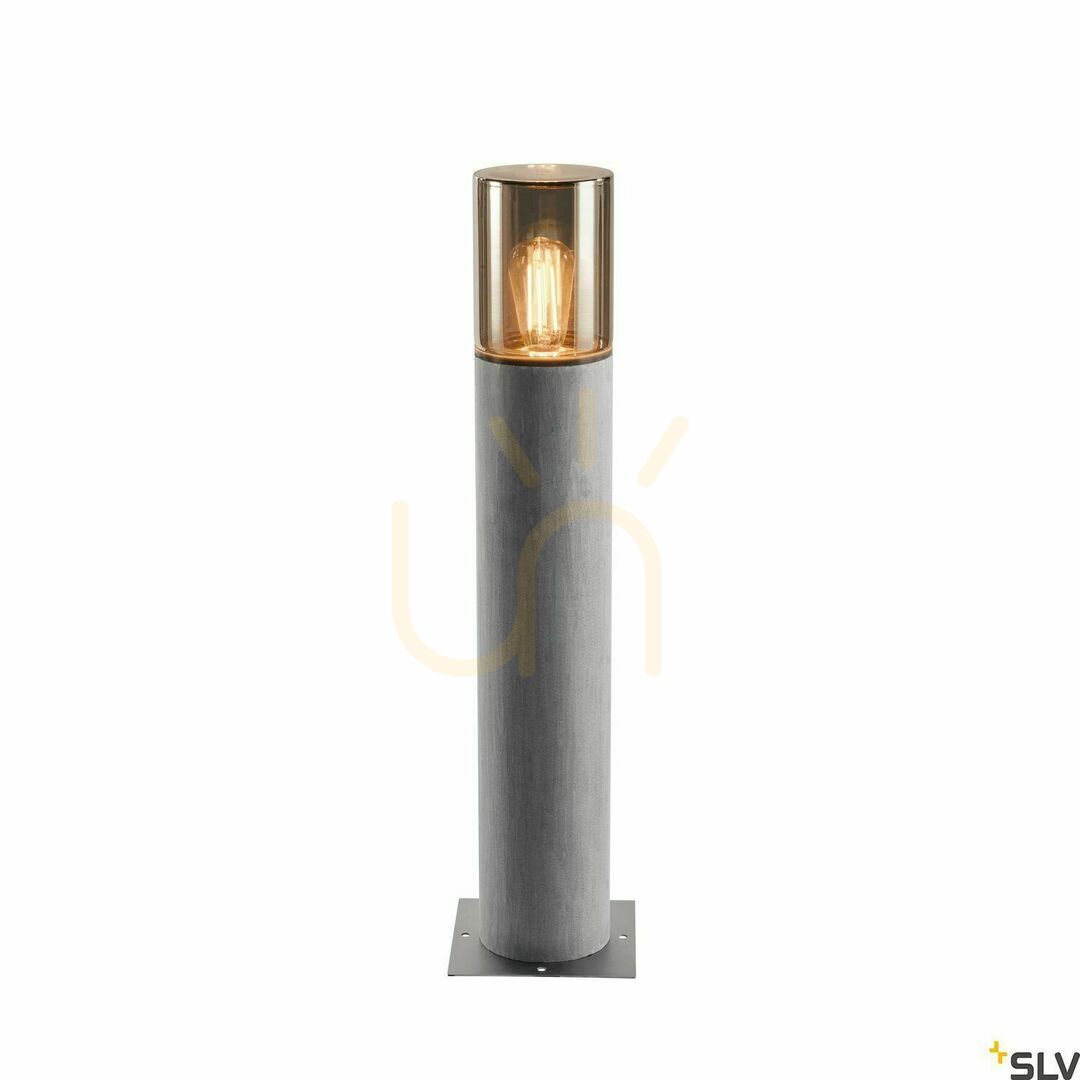 Kontrollera Outdoor pollare SLV LISENNE 70 basalt grå IP54 E27 1000666 Outdoor pollare SLV LISENNE 70 basalt grå IP54 E27 1000666