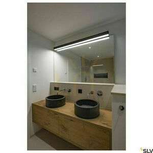 Vägglampa SLV Q-LINE WALL svart LED 45W 3000K 142,5 cm 1000669 small 2