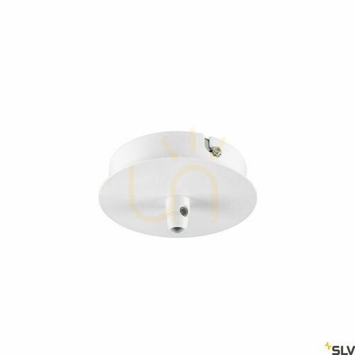Kontrollera Takrosett SLV FITU rund vit stål 8,5 cm 132601