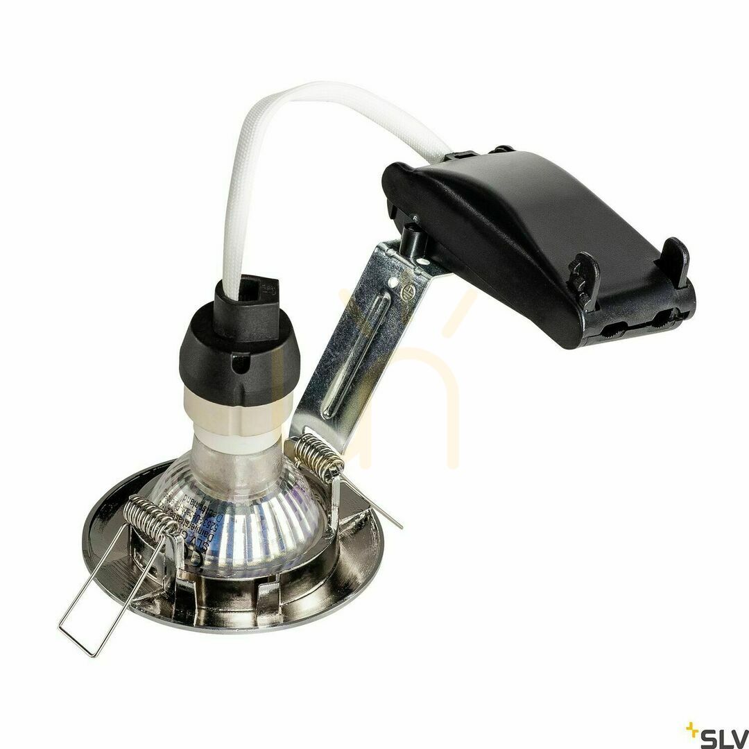 Utsikt Infälld armatur SLV PIKA QPAR51 krom 50W 230V 1000715 Infälld armatur SLV PIKA QPAR51 krom 50W 230V 1000715