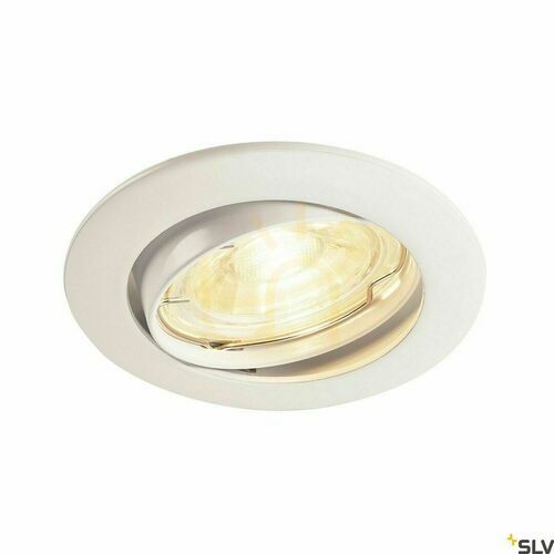 Kontrollera Infälld armatur SLV PIKA vit 50W 230V 1000718