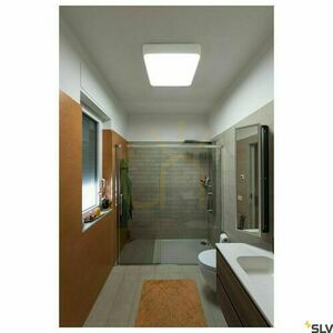 Taklampa SLV MEDO 60 CL Square vit 39W 3000K 1000726 small 2