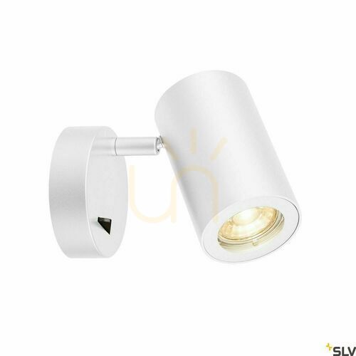 Kontrollera Utanpåliggande lampa SLV ENOLA_B vit GU10 50W 1000730