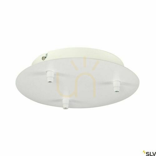 Kontrollera Takrosett SLV FITU rund vit stål 22 cm 132611