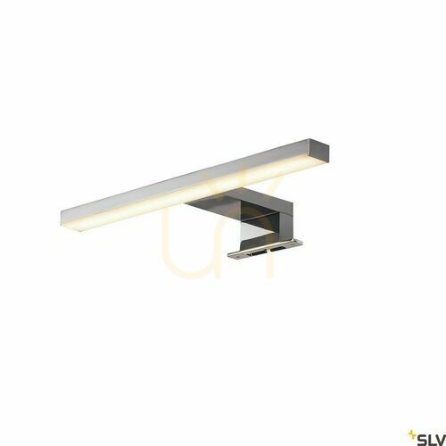 Kontrollera Vägglampa SLV DORISA krom LED 5,2W 4000K IP44 1000777