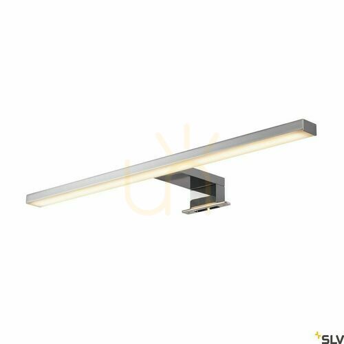 Kontrollera Vägglampa SLV DORISA krom LED 6,6W 4000K IP44 50 cm 1000780