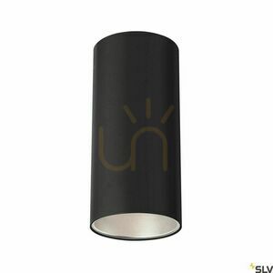 Taklampa SLV ANELA svart LED 10W 3000K dimbar 1000807 small 1