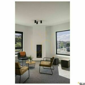 Taklampa SLV ANELA svart LED 10W 3000K dimbar 1000807 small 5