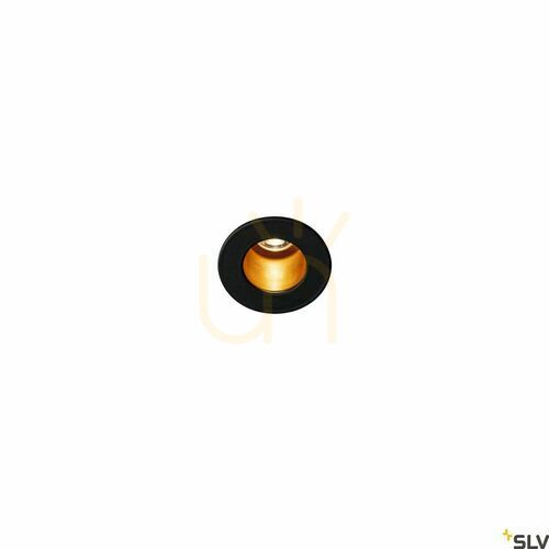 Kontrollera Infälld armatur SLV HORN MINI LED guld/svart 1W 2900K 1000917