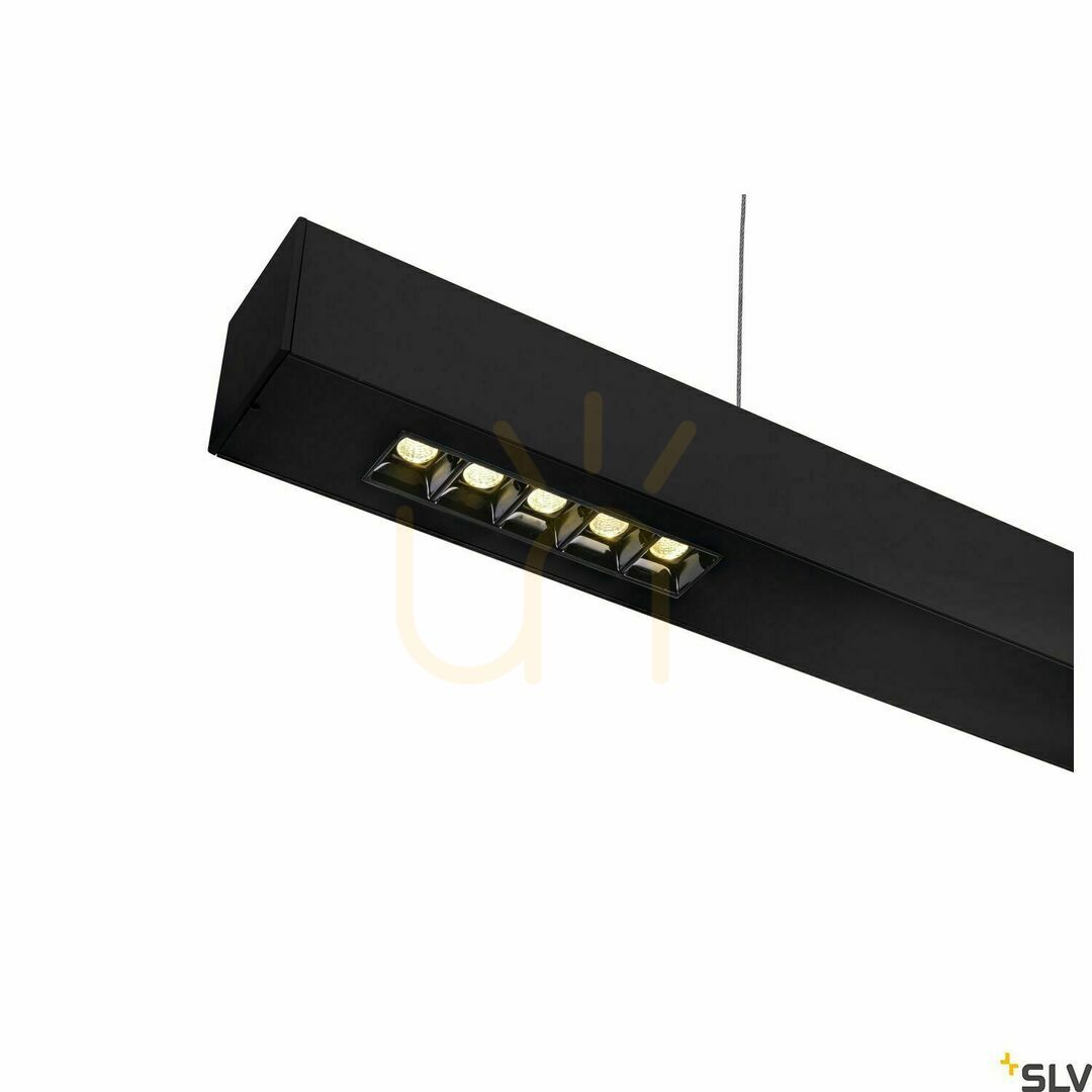 Förhandsvisning Pendant Light SLV Q-LINE PD Black 46W 4000K 1000933 Pendant Light SLV Q-LINE PD Black 46W 4000K 1000933