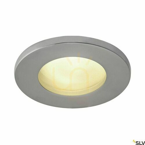 Kontrollera Utomhus infälld spotlight SLV DOLIX OUT GU10 silver IP44 1001168