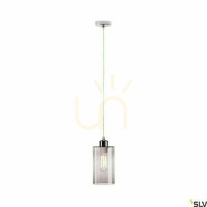 Pendant Light SLV FENDA Chrome E27 6 cm 132662 small 1