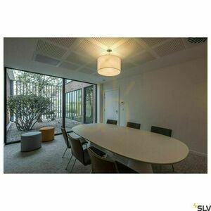 Pendant Light SLV FENDA Chrome E27 6 cm 132662 small 2