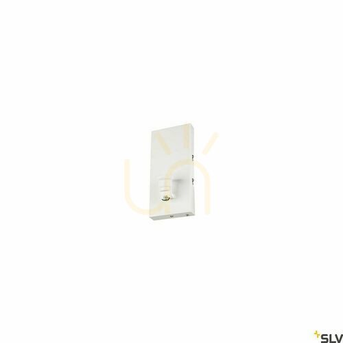 Kontrollera Vägglampa SLV FENDA Basis vit E27 40W 1001272