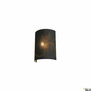 Lampskärm SLV FENDA 1001274 svart/koppar textil stål 23x30 cm small 2