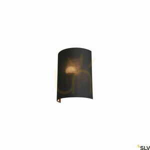 Lampskärm SLV FENDA 1001274 svart/koppar textil stål 23x30 cm small 0