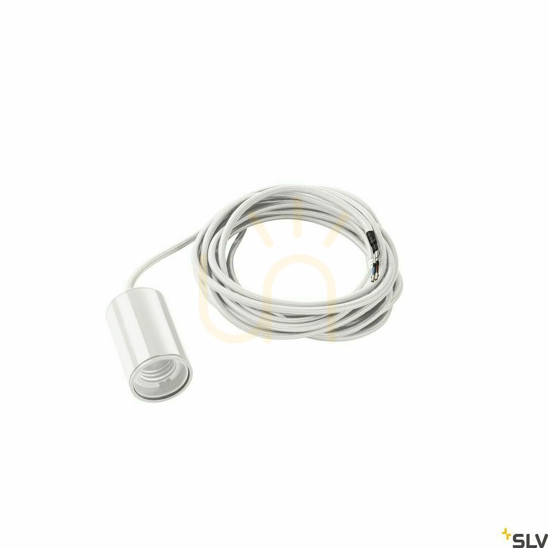 Utsikt Pendellampa SLV FITU vit aluminium E27 60W 132691 Pendellampa SLV FITU vit aluminium E27 60W 132691
