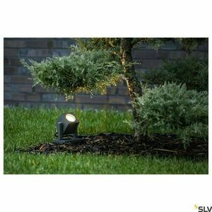 Outdoor Post Light SLV CUBIX 1 antracit aluminium IP44 25W 132835 small 2