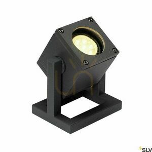 Outdoor Post Light SLV CUBIX 1 antracit aluminium IP44 25W 132835 small 0