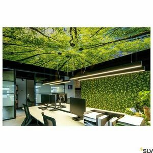 Pendant Light SLV GLENOS II Black 43W 3000K 105 cm 1001400 1 Pendant Light SLV GLENOS II Black 43W 3000K 105 cm 1001400 small 1